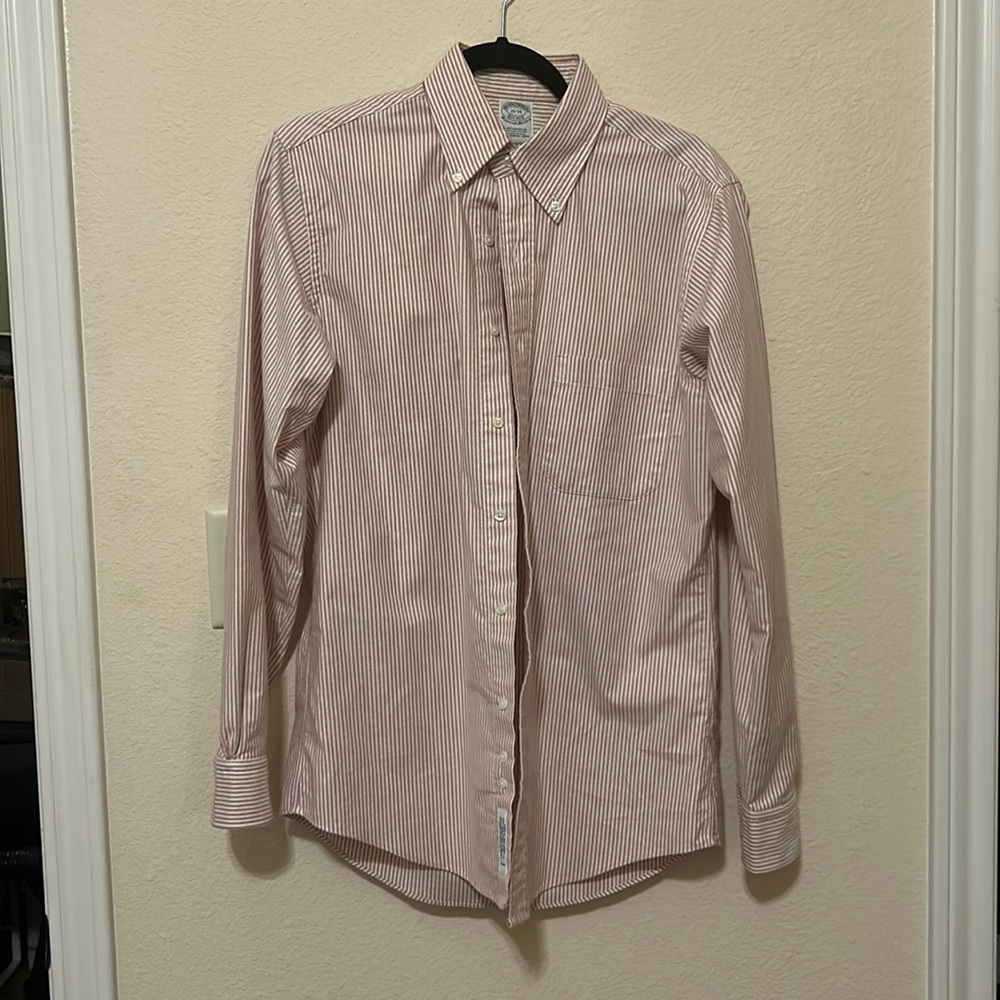 Brooks Brothers OCBD Made in USA 15-34 Vintage